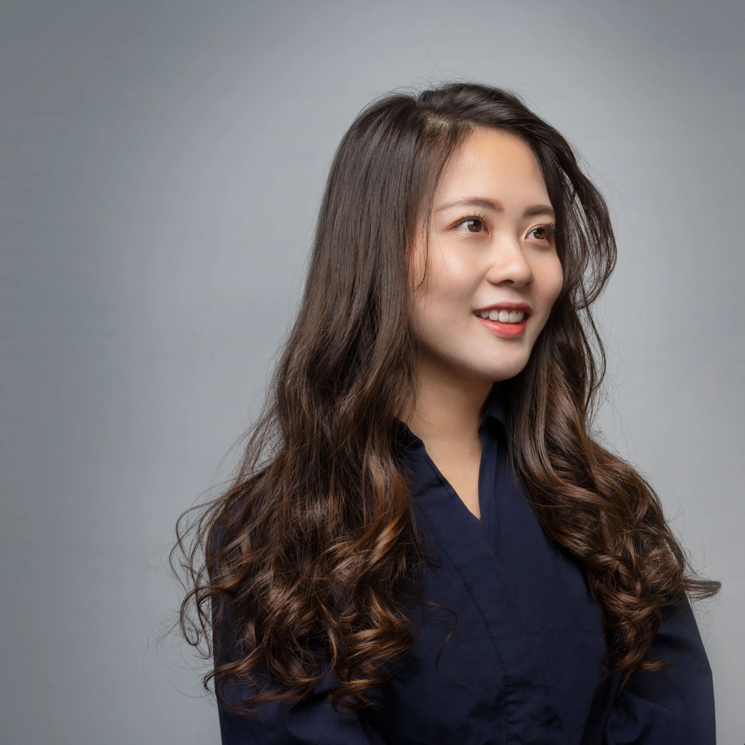 楠梓 燙髮 女生 木馬捲燙