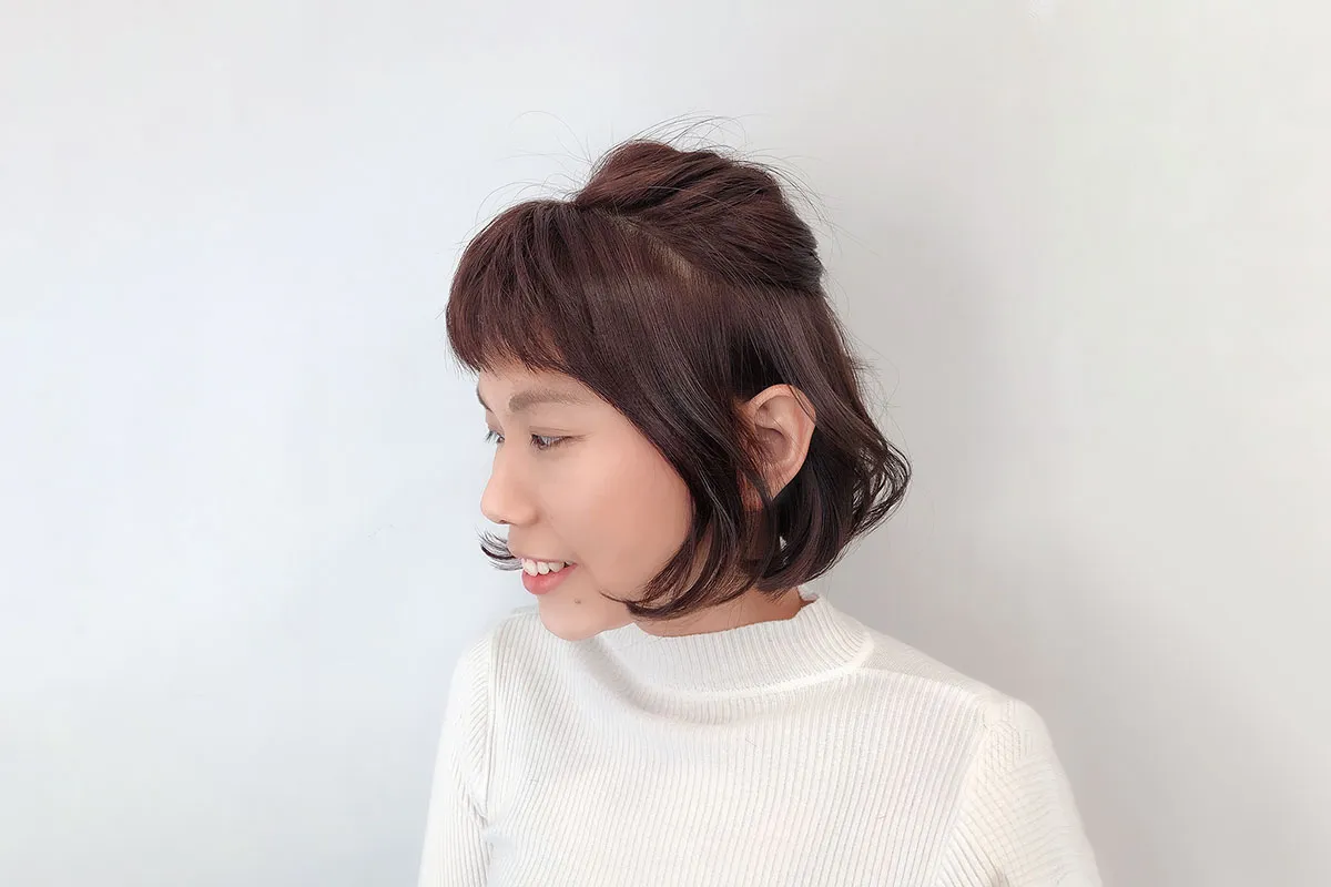 楠梓剪髮 女生 短髮 鮑伯頭 瀏海