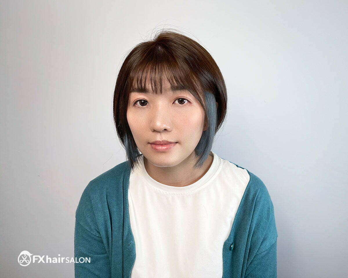 楠梓-女生-短髮-耳圈染